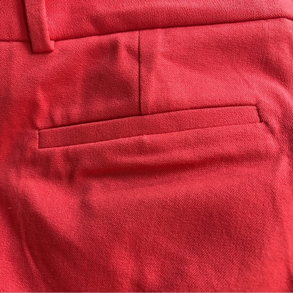 J Crew Factory Women’s Pant Flat Front Belt Loops Side Zip Cropped Tapered - Picture 6 of 7